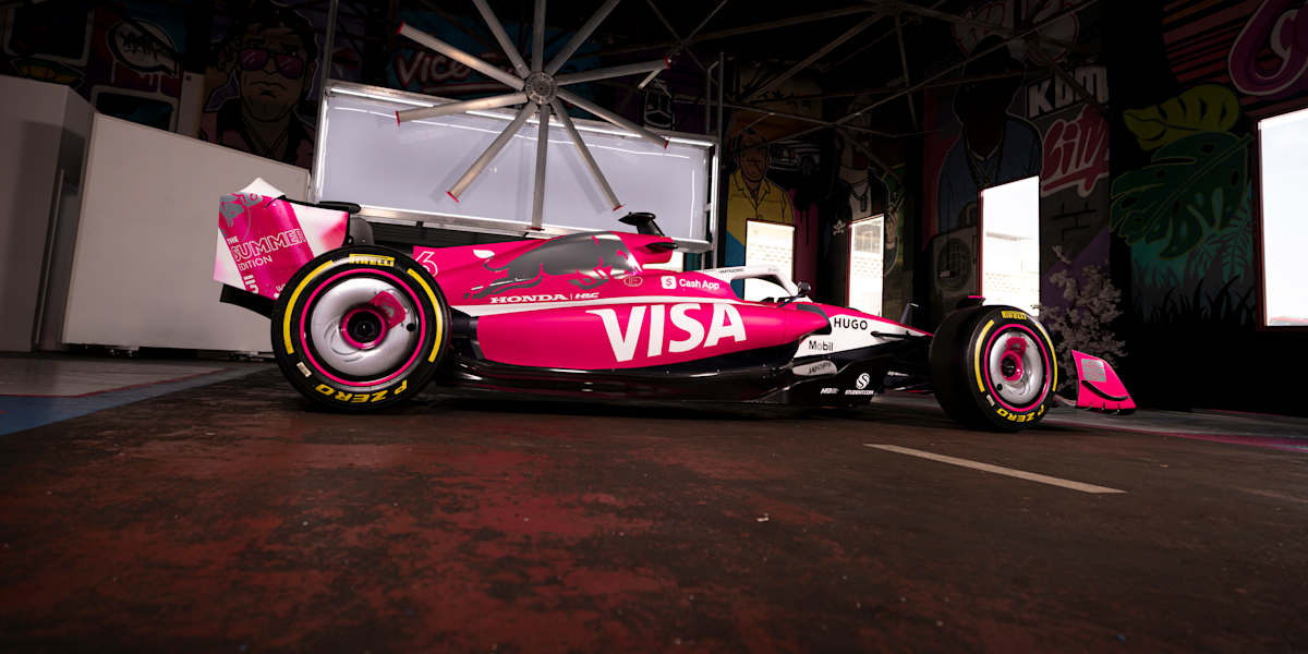 VCARB reveal special livery