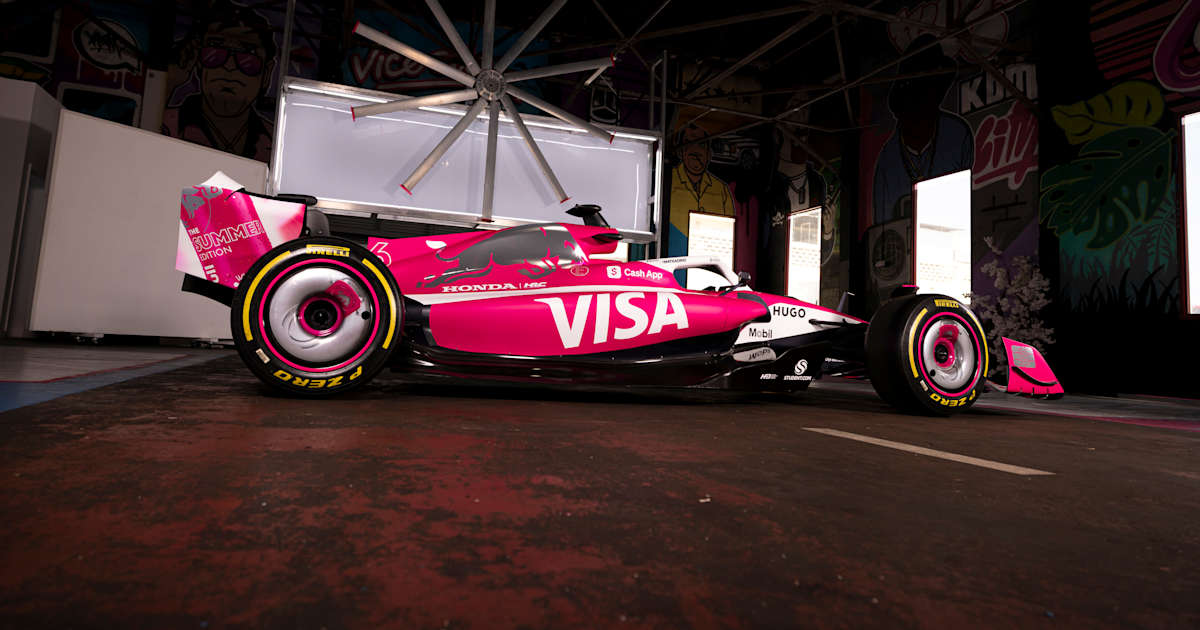 VCARB reveal special livery