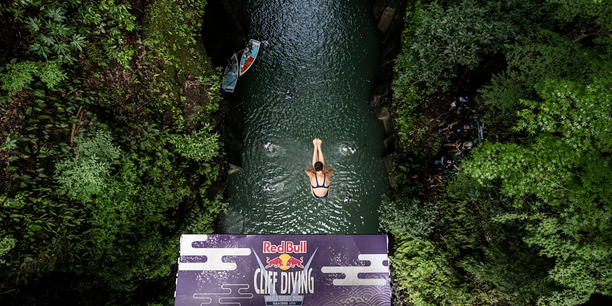 Red Bull Cliff Diving il blog del fotografo