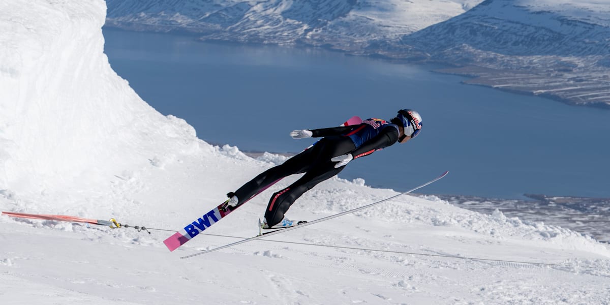 Ryōyū Kobayashi world record ski jump Red Bull