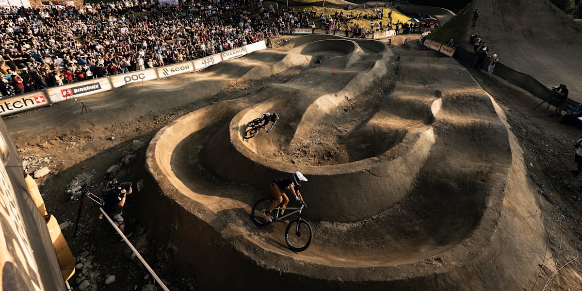 Crankworx pump track on sale
