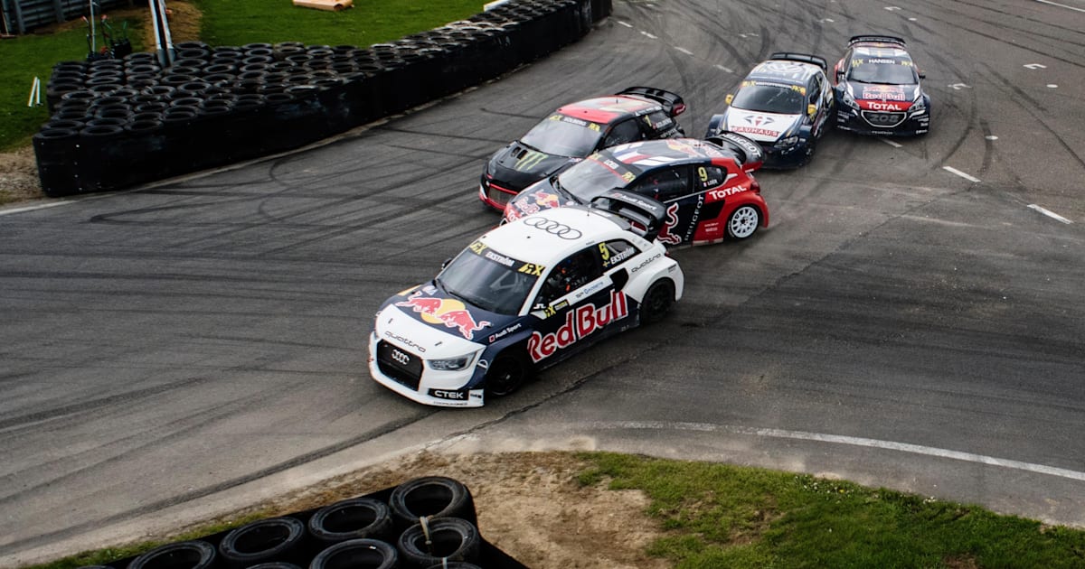 Mattias Ekstrom Sebastien Loeb Rallycross RX Red Bull