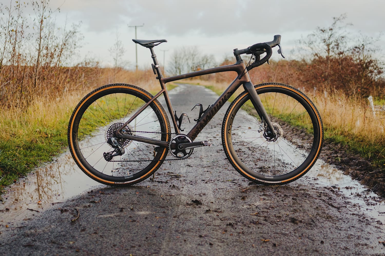 gravel and bike