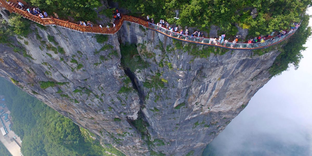 8 maravillosos puentes de cristal