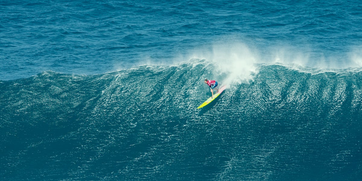 Quiksilver JAWS Big Wave Challenge Day 2 WSL surfing