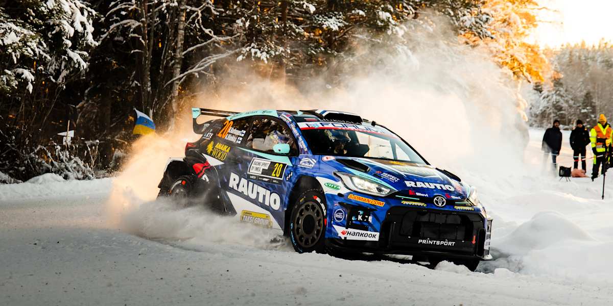Korhonen conquers WRC2 in Sweden