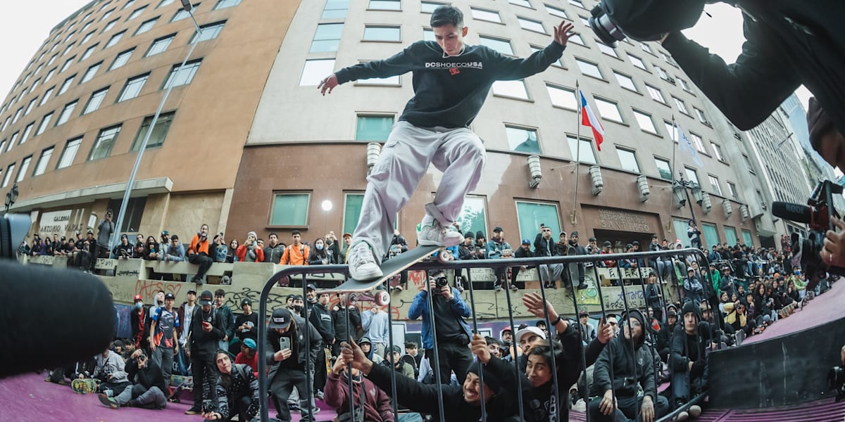 Skateboarding en Chile: Saludos desde Santiago