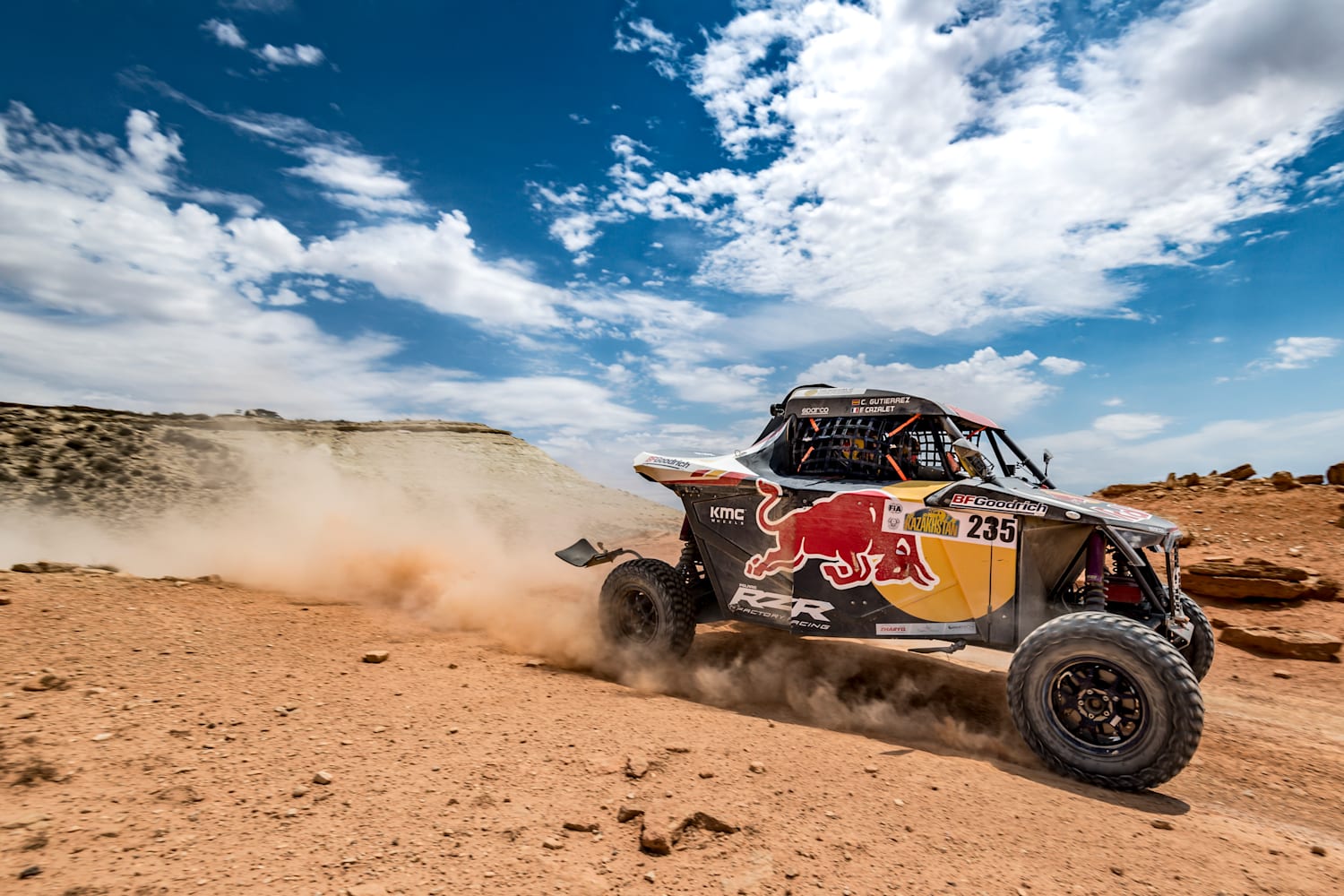 gutierrez tv stand on Rally Kazakhstan Cristina Gutierrez Wins The T3 Class