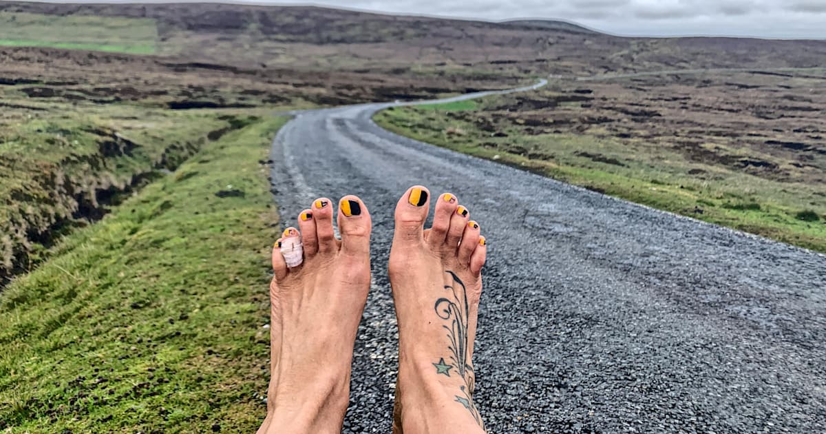 Starting barefoot running discount