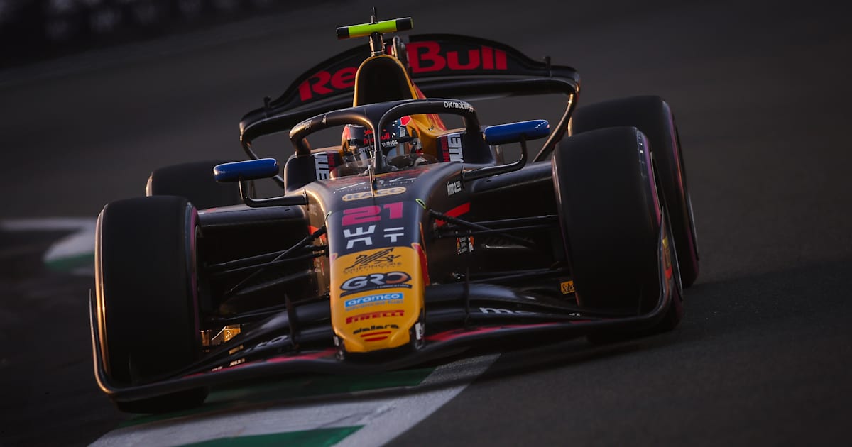 Jeddah F2 points for Martí – Technical problems for Hadjar