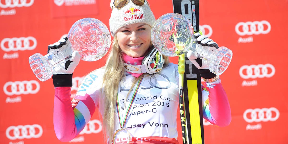 Lindsey Vonn Downhill and Super G Alpine Skiing