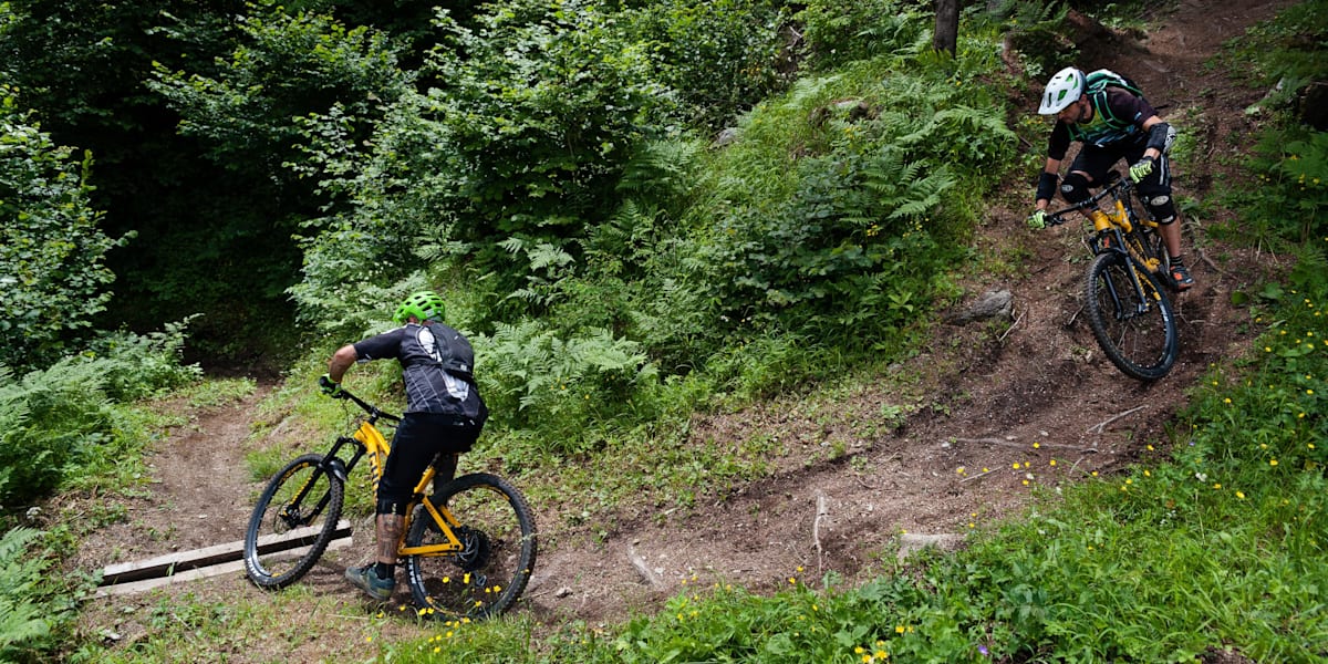 La Preda, piste VTT à Val di Sole en caméra embarquée