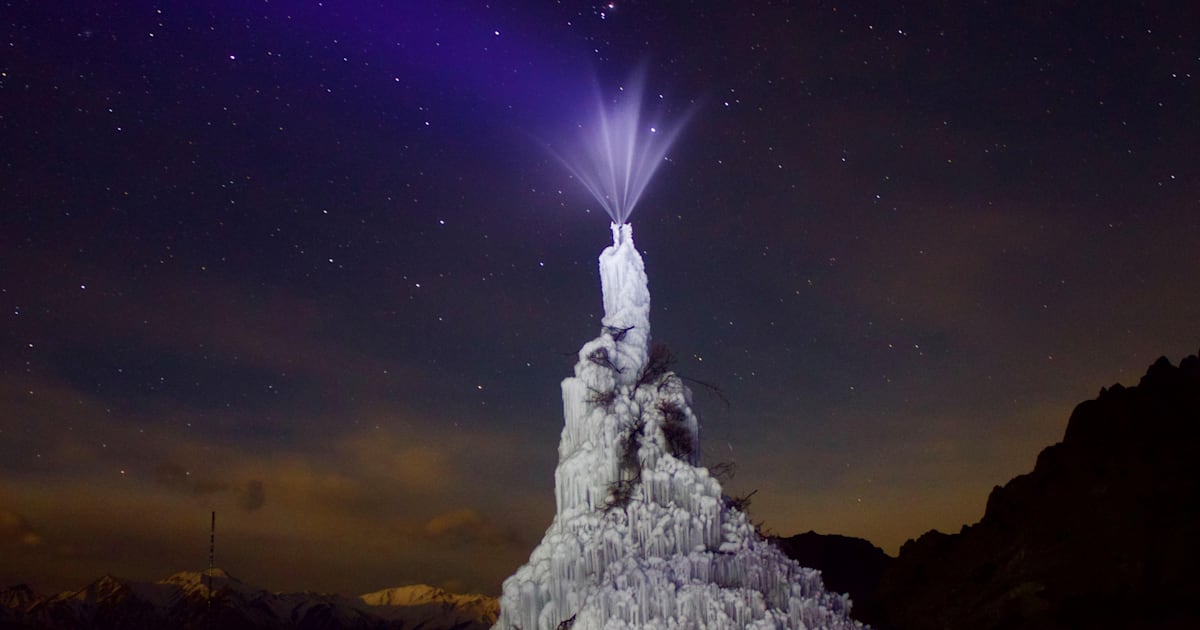Ice Stupa Project: Making glaciers for drinking water