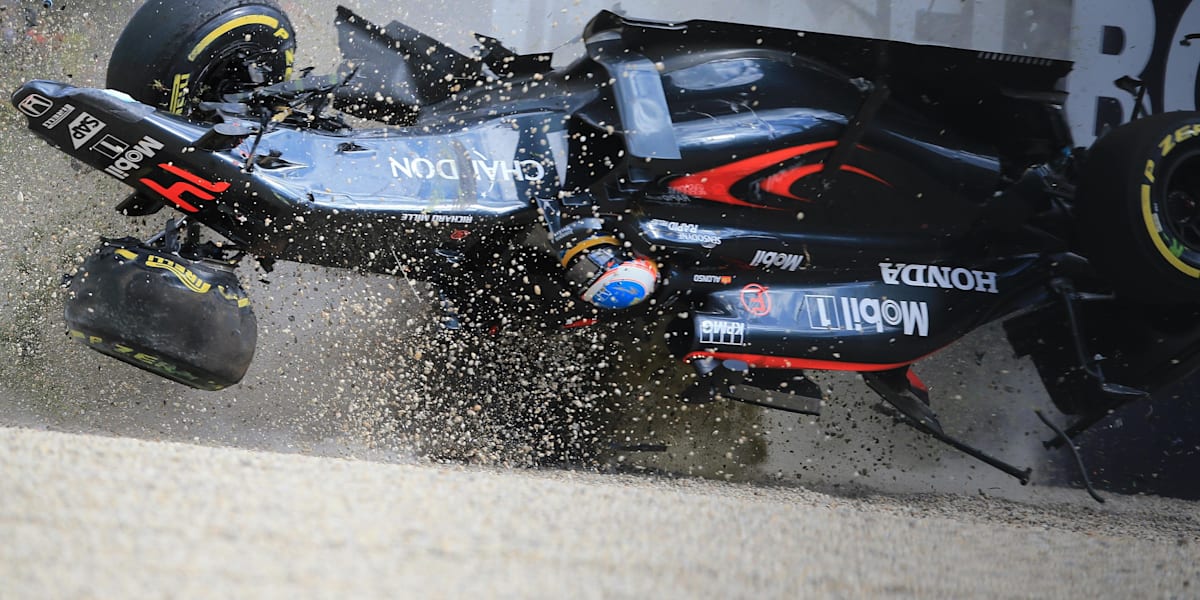 6 biggest F1 crashes that drivers walked away from