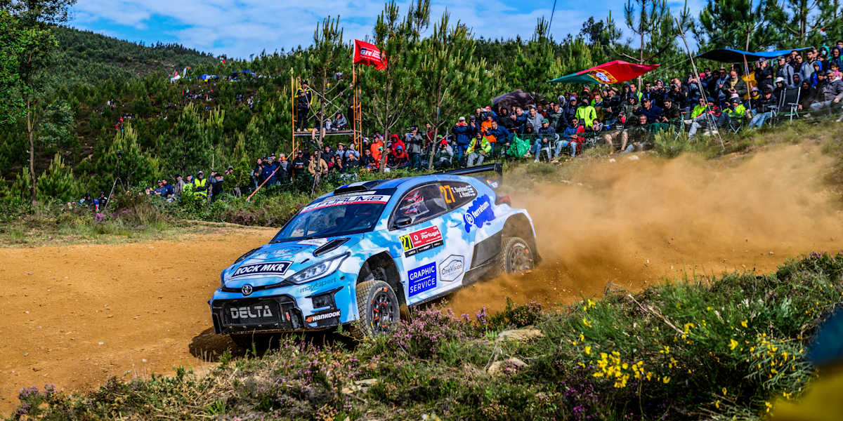 Suninen takes slender WRC2 lead into Sunday in Portugal
