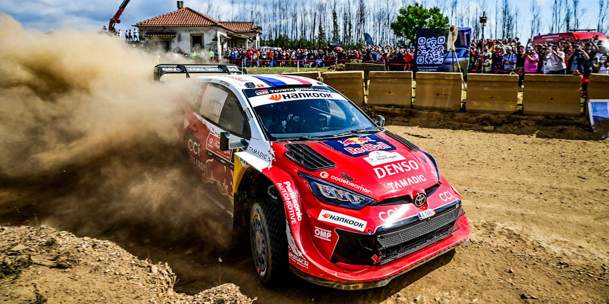 Ogier leads Neuville after dramatic Portugal Friday
