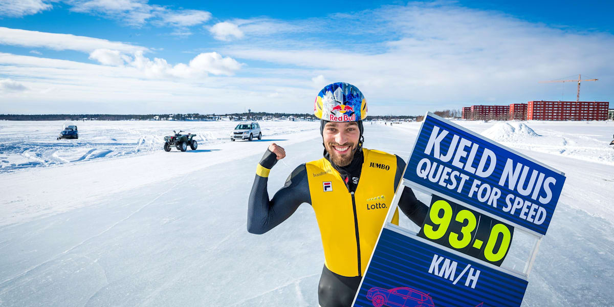 See the best images of Kjeld Nuis' speedskating record