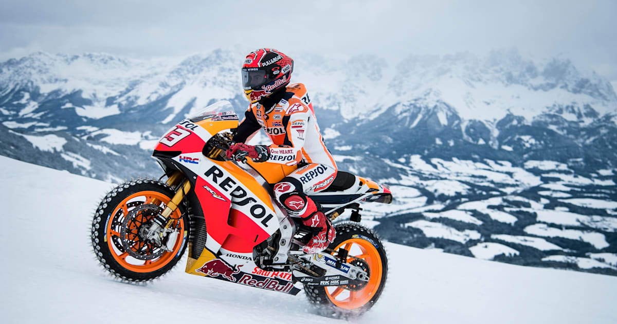 Ο Marc Márquez κάνει ride στο Κιτζμπούχελ της Αυστρίας