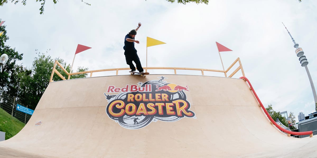 Le Red Bull Roller Coaster à Munich en replay ! Skate