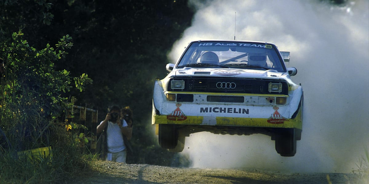 WRC, Rally - Walter Röhrl en 6 coches, Red Bull
