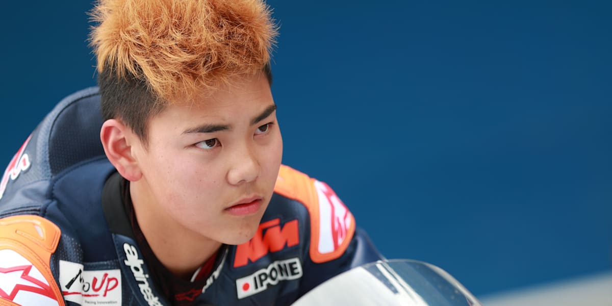 Blog Ryusei Yamanaka racing at home on a 600