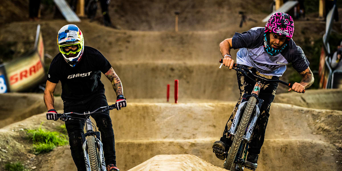 Crankworx World Tour 2021 Innsbruck Pump track video