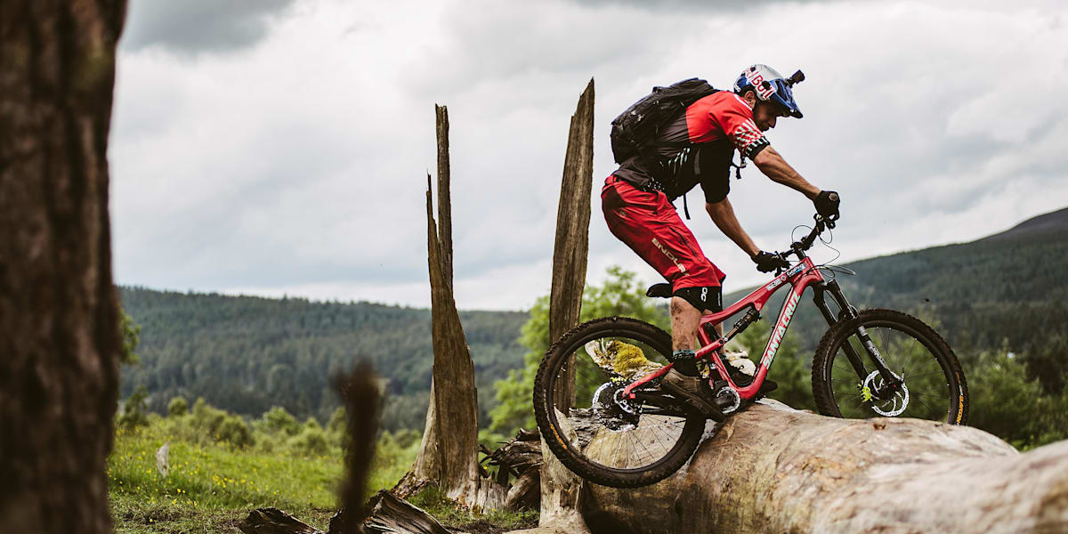 Danny MacAskill Santa Cruz 5010 CC bike check