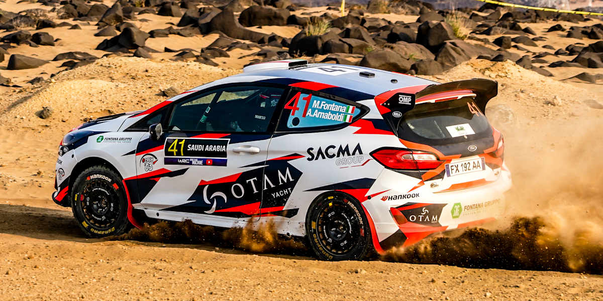 Flawless Fontana unmatched in WRC3 on Friday