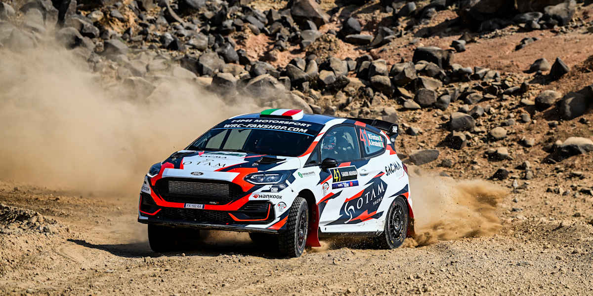 Fontana flies to WRC3 glory in Saudi Arabia
