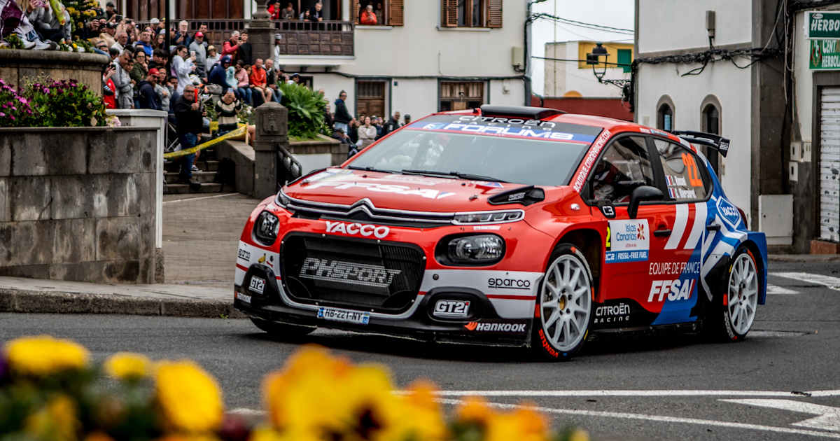 Rossel goes top after Rally Islas Canarias WRC2 win