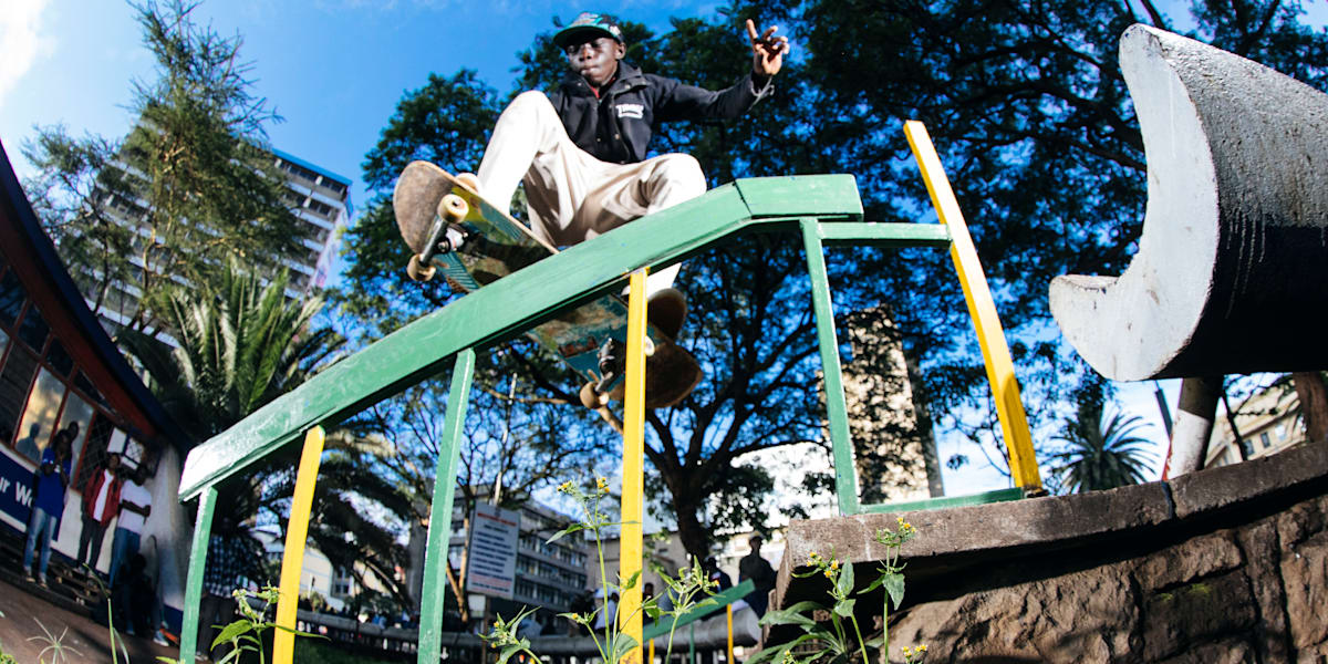 Skateboarding Africa Jaakko Ojanen in Kenya video