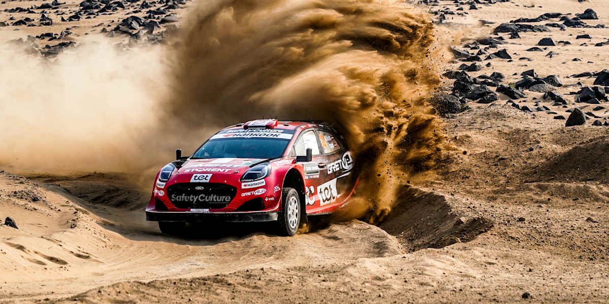 Sesks inherits Saudi lead as WRC title battle goes to the wire