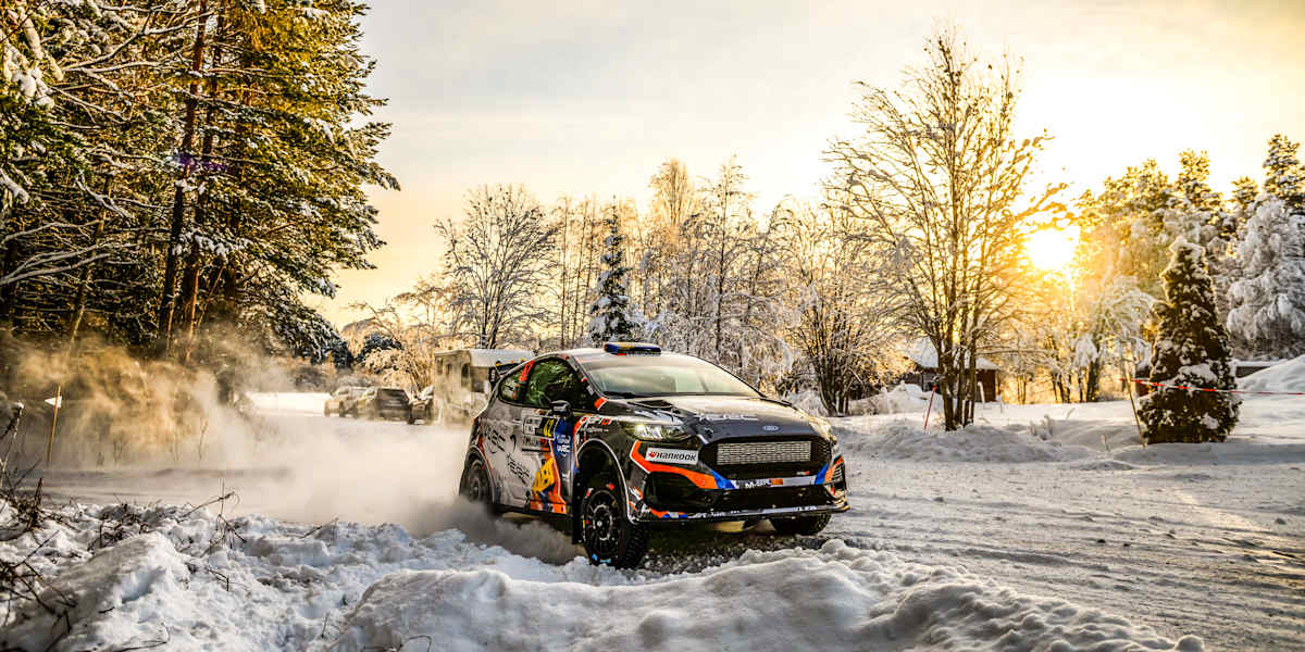 Carlberg delivers on debut with dream Junior WRC win