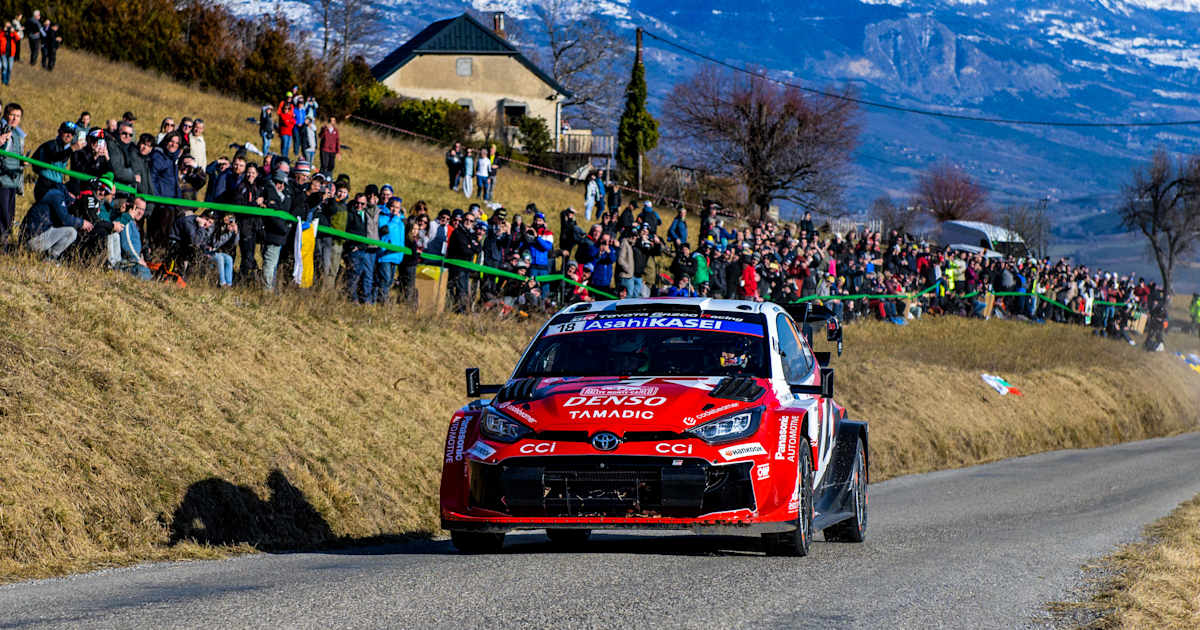 Katsuta sets early pace on dry Monte-Carlo shakedown