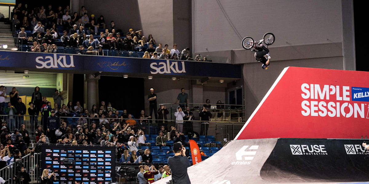 Kenneth Tencio Simple Session 2018 BMX Park third-place Run