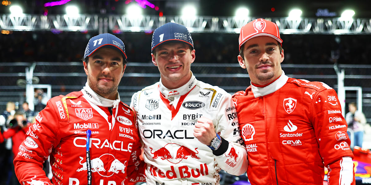 Las Vegas Grand Prix 2023 Verstappen wins, Pérez third