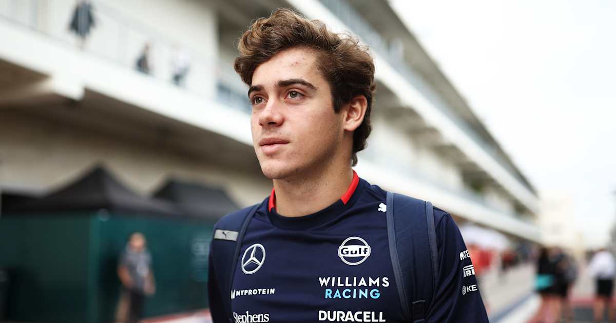 Argentina F1 Driver Franco Colapinto on racing for Williams