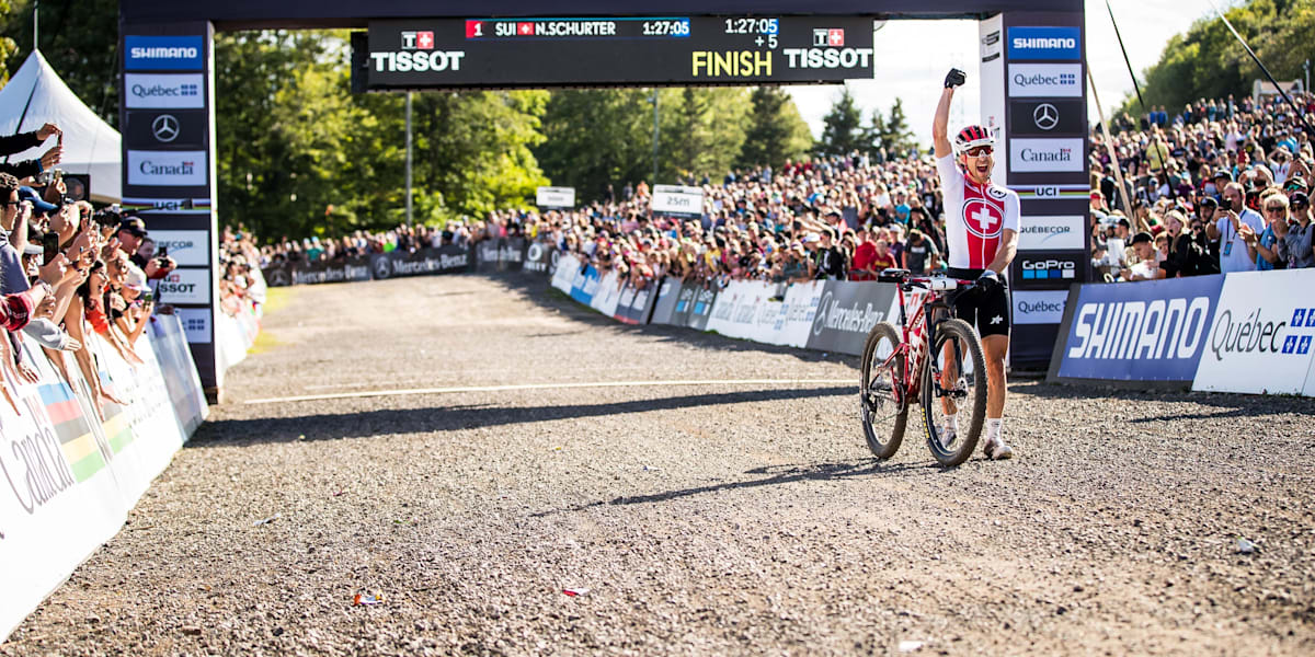 Men s XCO finish Mont Sainte Anne