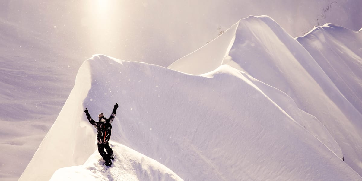 Travis Rice Snowboarding Freestyle
