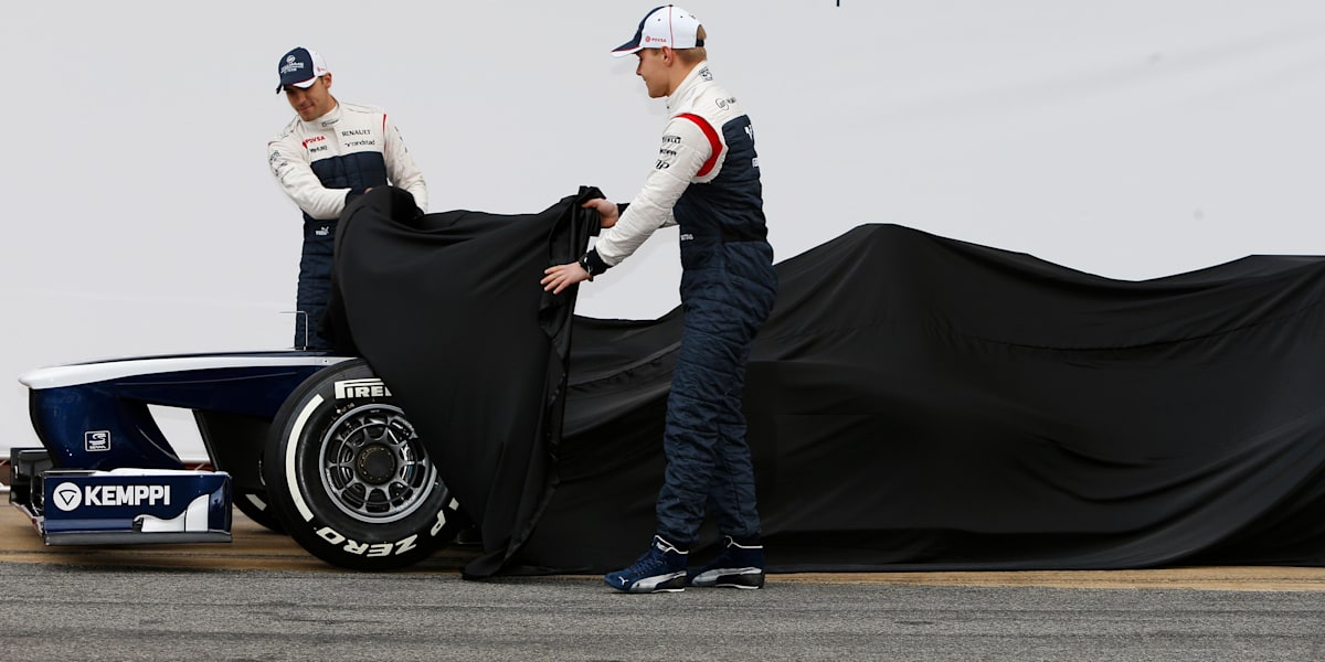 The Williams FW35 launch in pictures