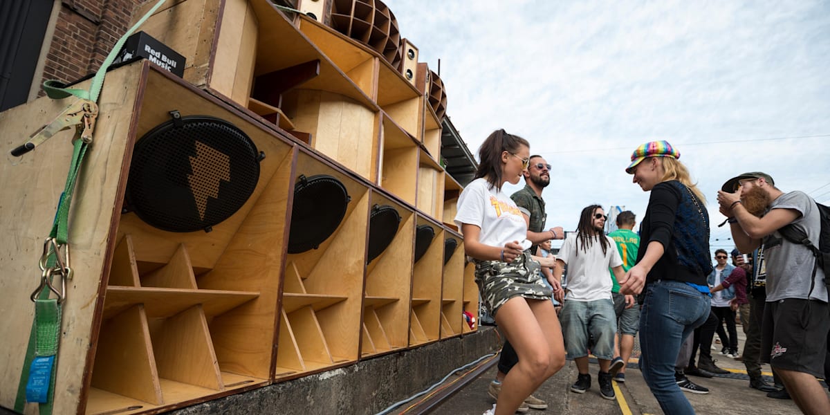 Red bull sound system 2025