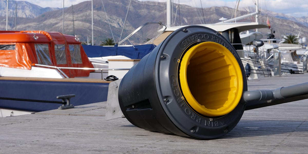 Seabin Los cubos de basura para limpiar el océano