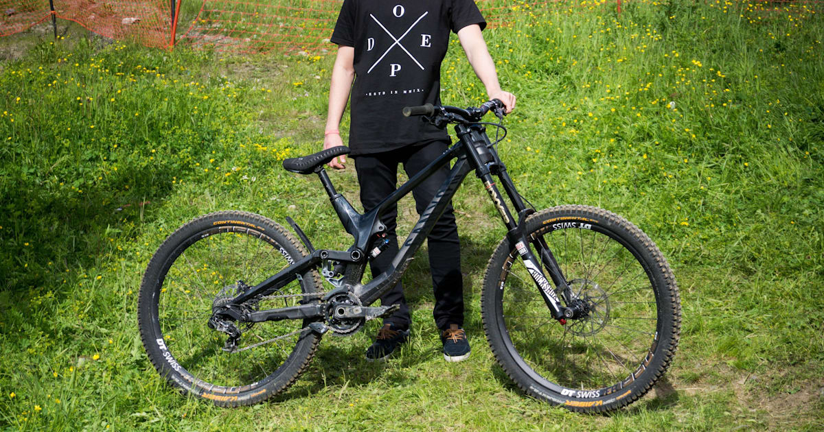 Anton Thelander s Canyon Sender Bike Check