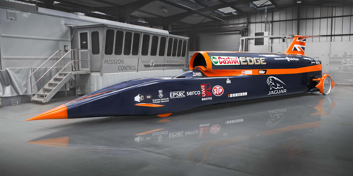 ボンネビル最高速スラストTHRUST SSC 763.035 MPH
