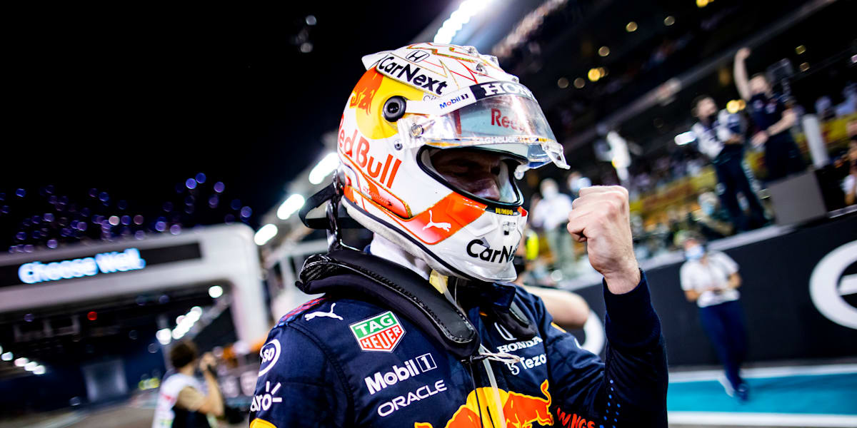 Max Verstappen F1 Champion