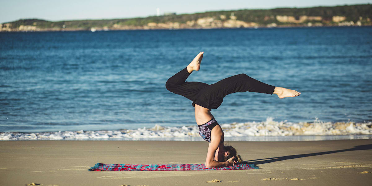 Beach yoga 2025 pants
