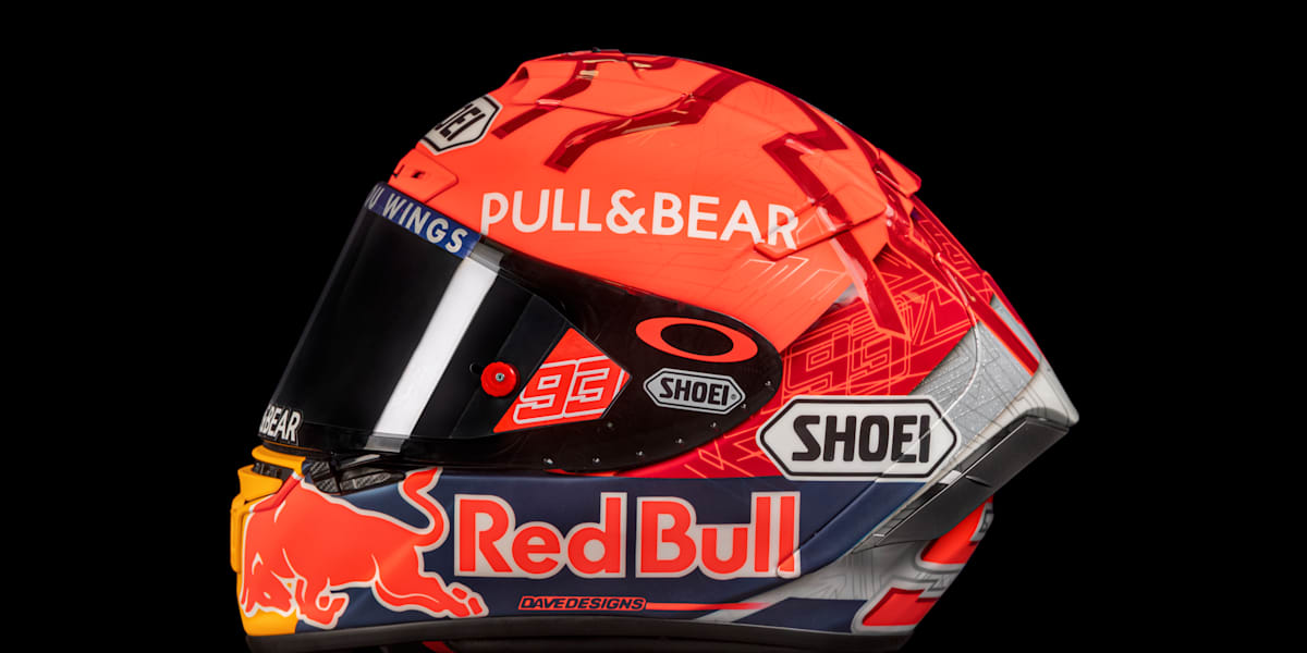 Casco shoei marquez red bull outlet