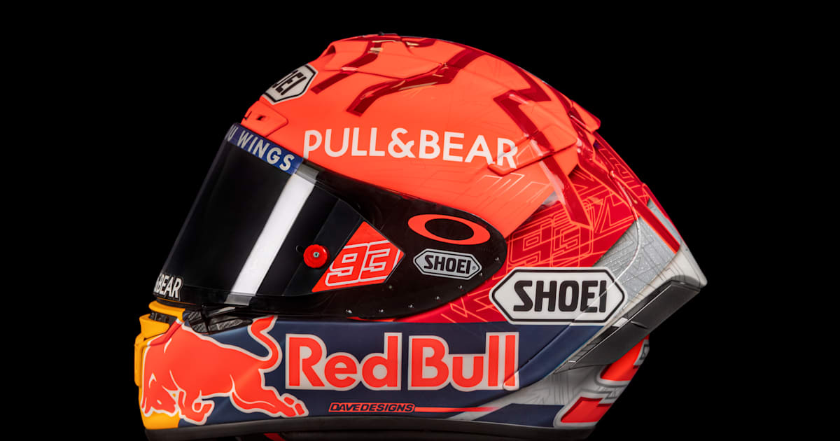 Nuevo casco de Marc Marquez para 2021