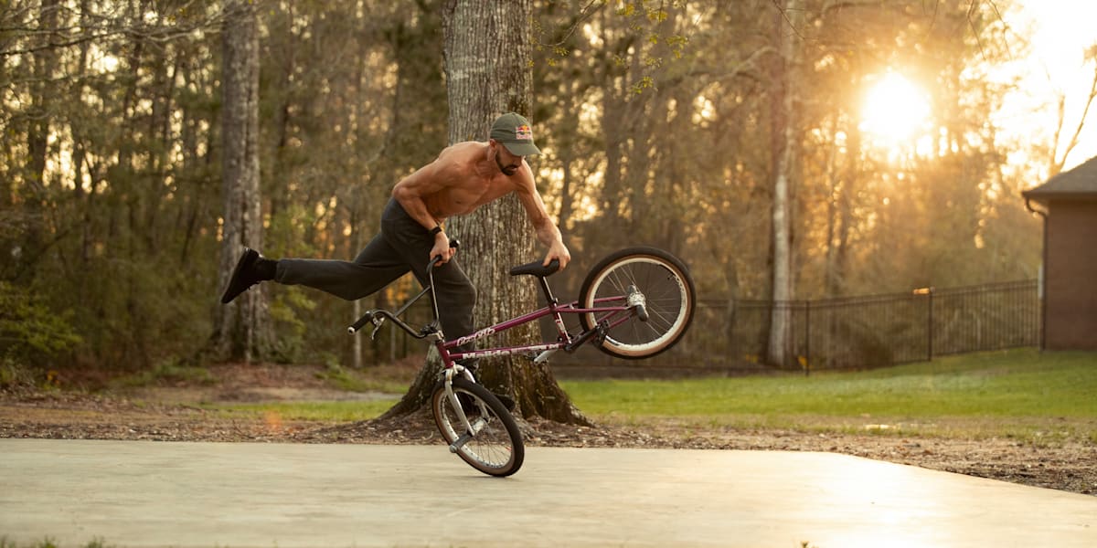 BMX pro Terry Adams' fitness journey