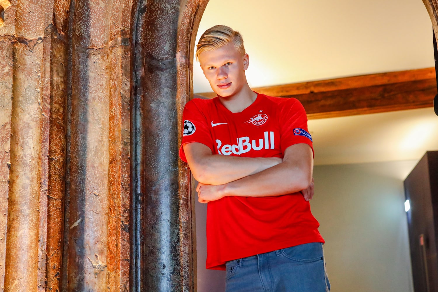 Erling Haaland Vom Red Bull Fc Salzburg Im Portrait